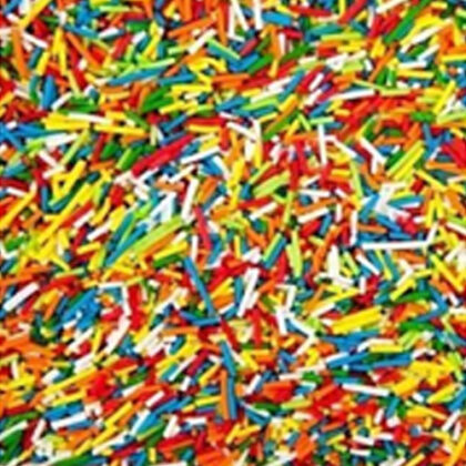 Посыпка вермишель  разноцветный микс №1 1 кг. (развес)